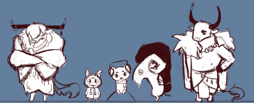 Character Concept Lineup